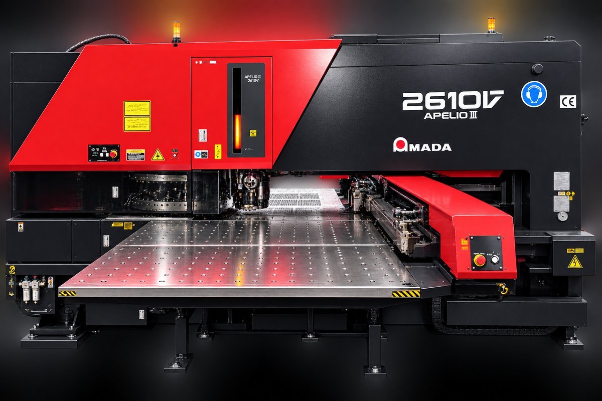 Amada APELIO III 2610V CNC turret punch press