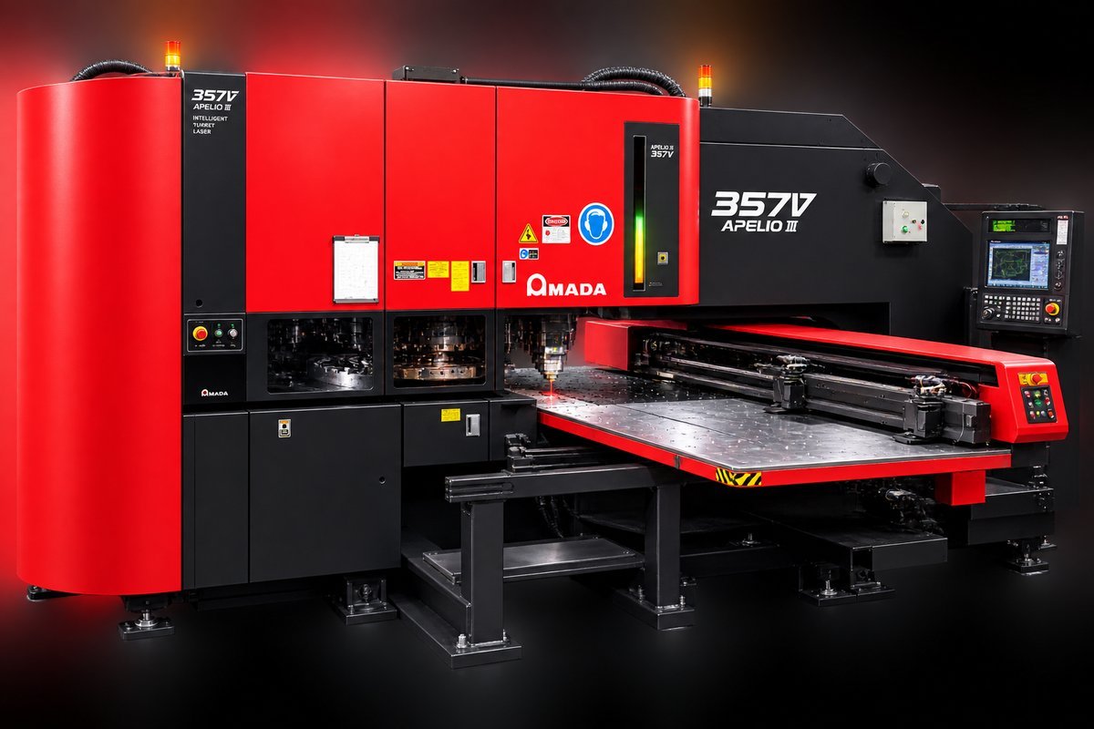 Amada APELIO III 357V CNC turret punch press