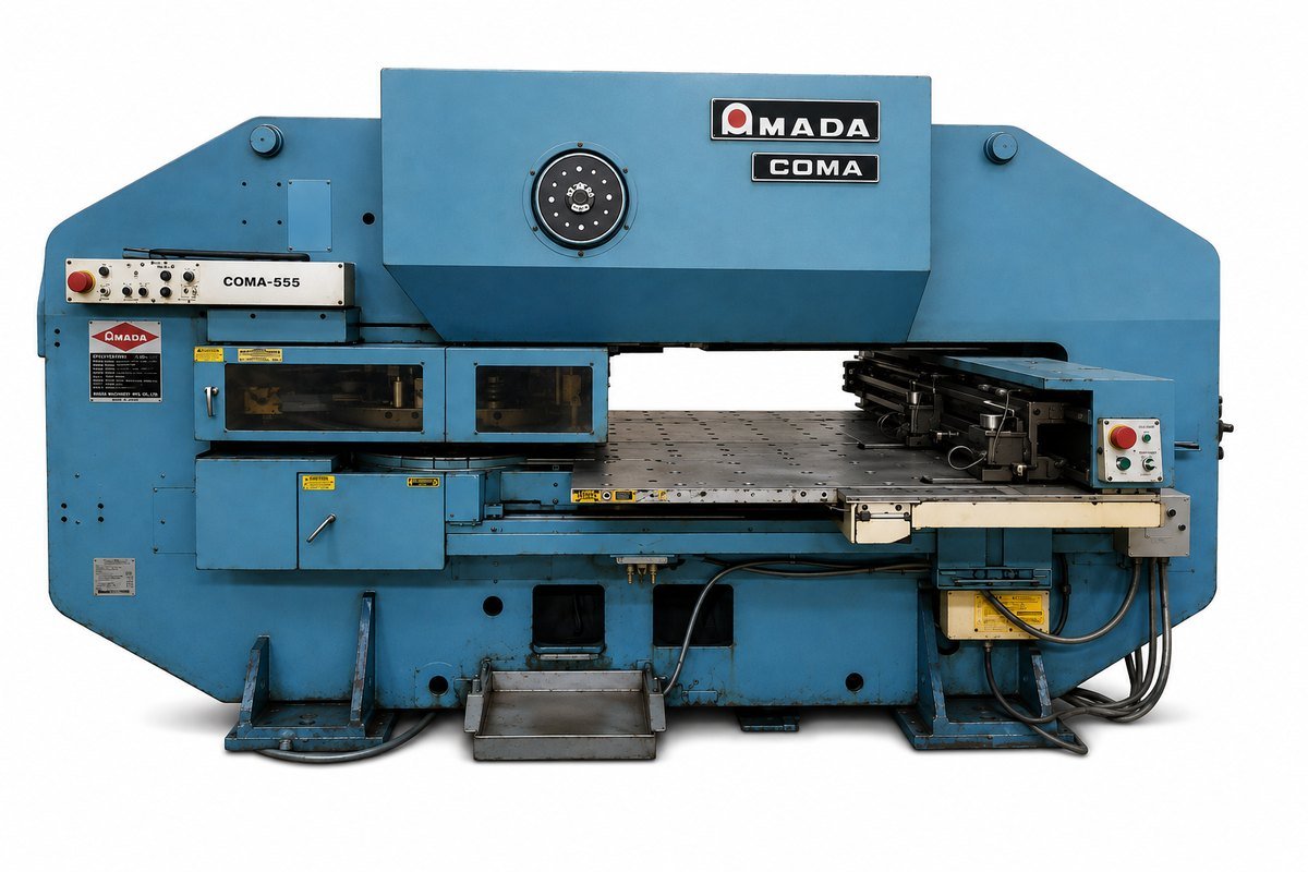 Amada COMA-555 CNC turret punch press