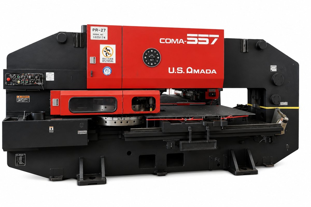 Amada COMA-557 CNC turret punch press