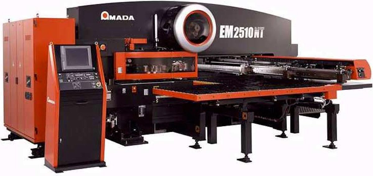 Amada EM-2510 CNC turret punch press