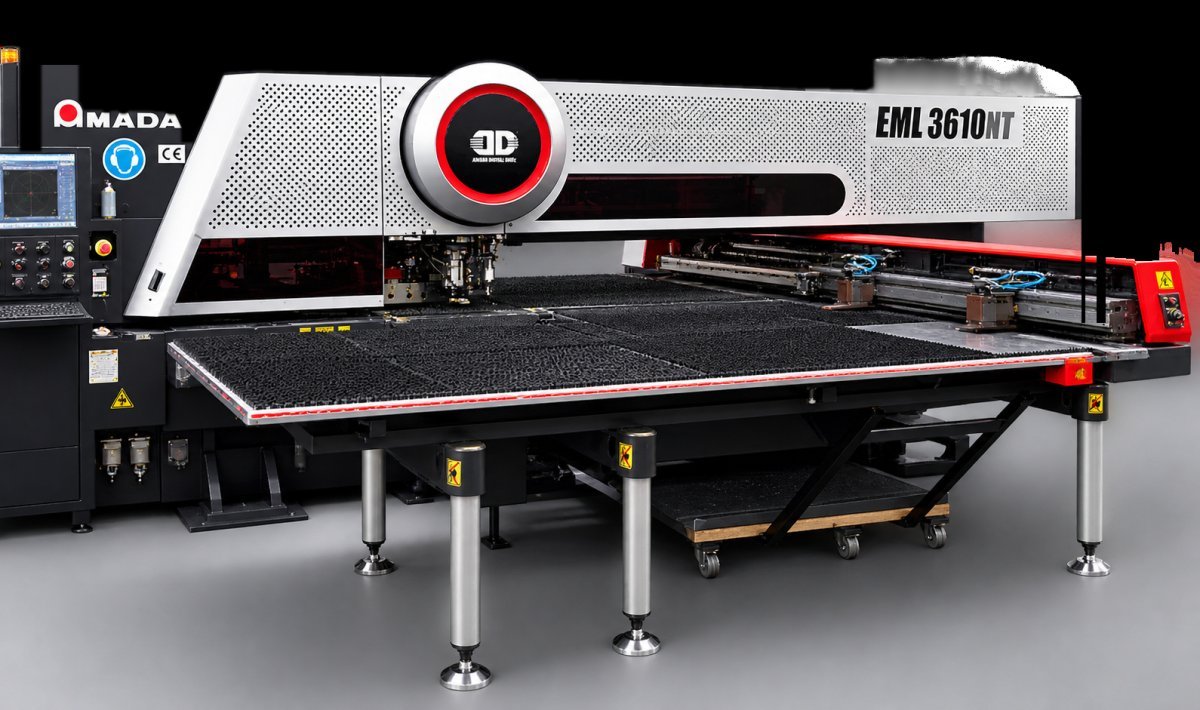 Amada EML-3610NT CNC turret punch press