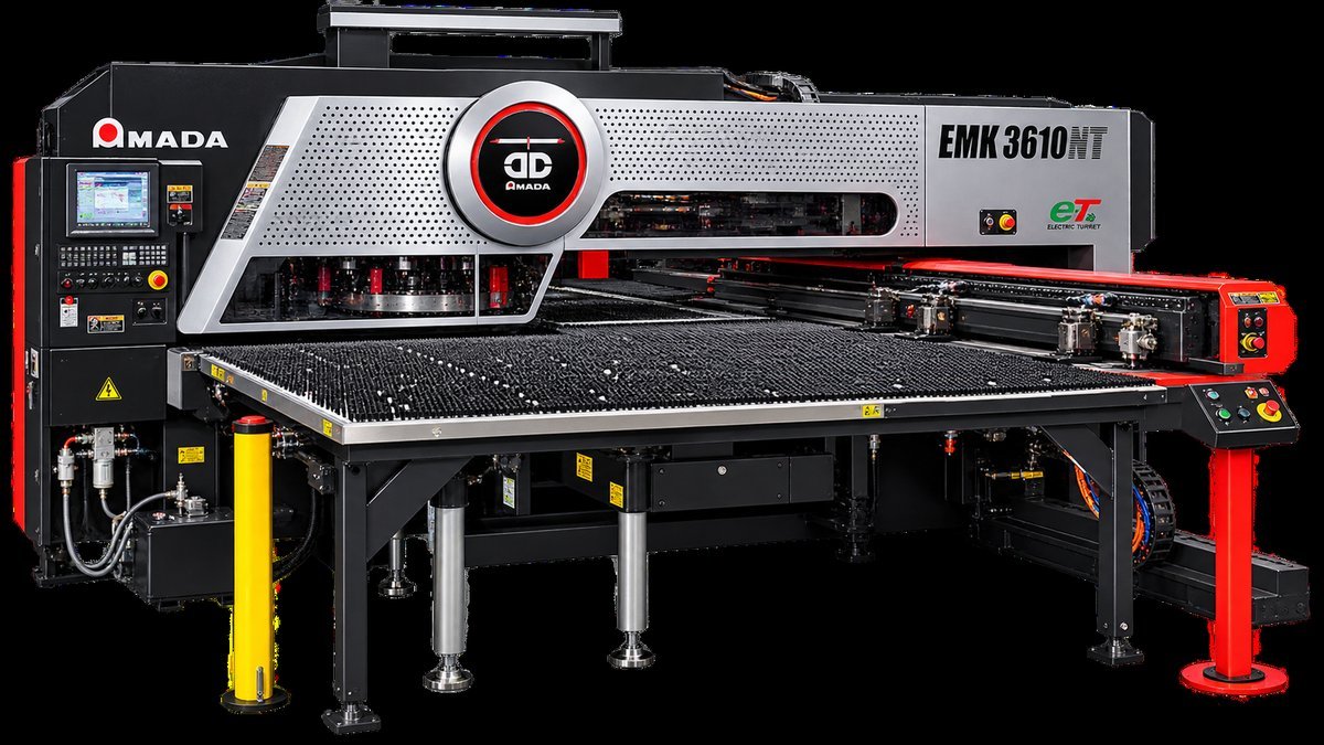 Amada EMLK-3610NT CNC turret punch press