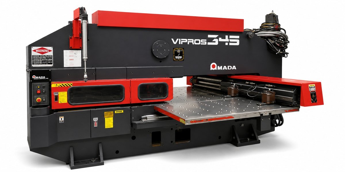 Amada VIPROS-345 CNC turret punch press